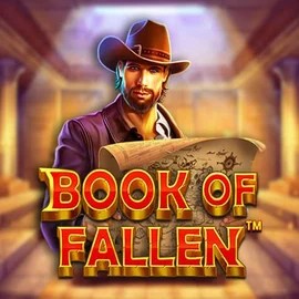 Book Of Fallen slot visual from Pragmatic Play available on kruuna-kasino.fi