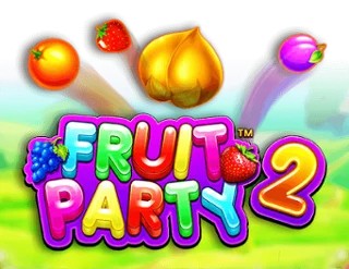 Fruit Party 2 online game logo by Pragmatic Play on kruuna-kasino.fi